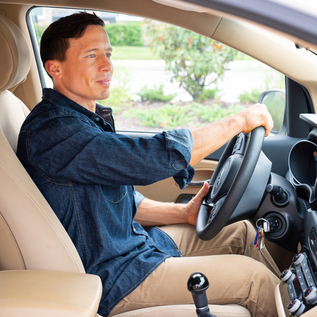 Rushcarry Compact Pepper Spray Holster Concealed Carry While Driving Sitting After