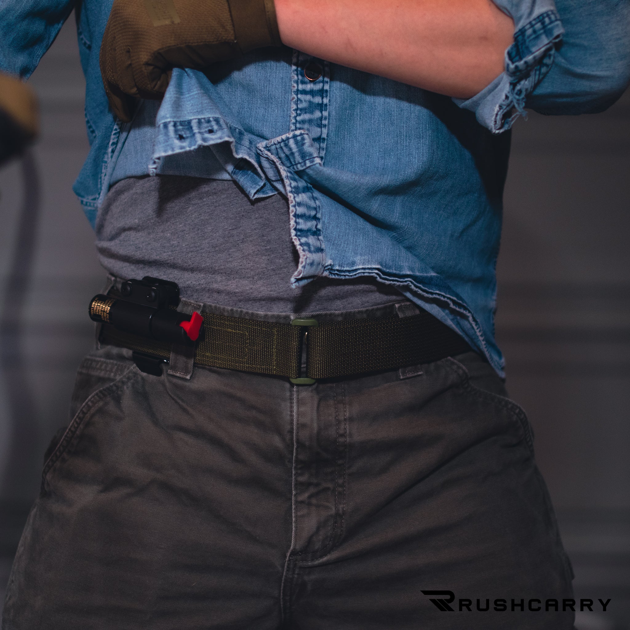 rushcarry sabre pepper spray holster