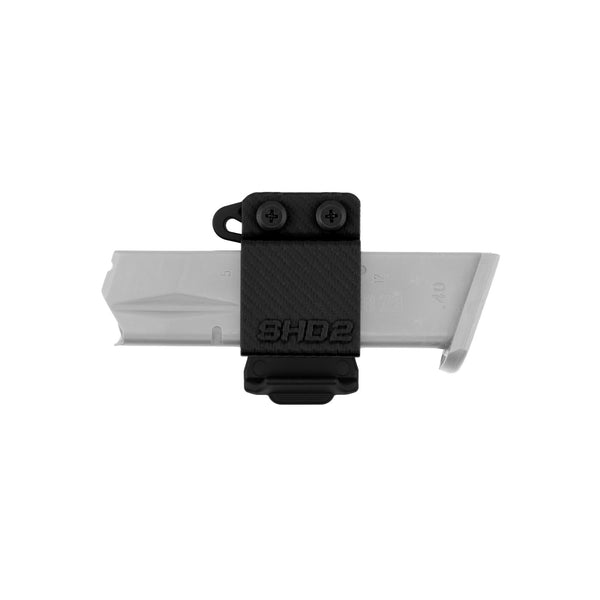 Mag Carrier for CZ Shadow 2, Horizontal Carry - Black - front view