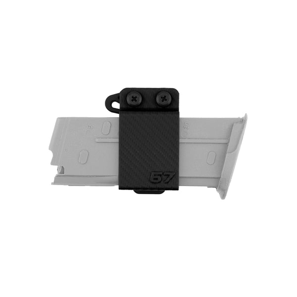 Mag Carrier for FN Five-seveN, Horizontal Carry - Black - front view