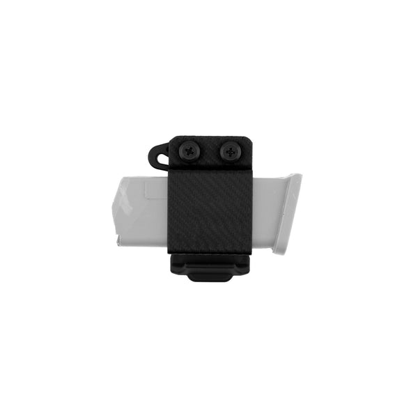 Mag Carrier for Glock 26 Gen 5, Horizontal Carry - Black - front view