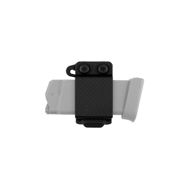 Mag Carrier for Glock 36, Horizontal Carry - Black - front view