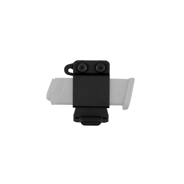 Mag Carrier for Glock 42, Horizontal Carry - Black - front view
