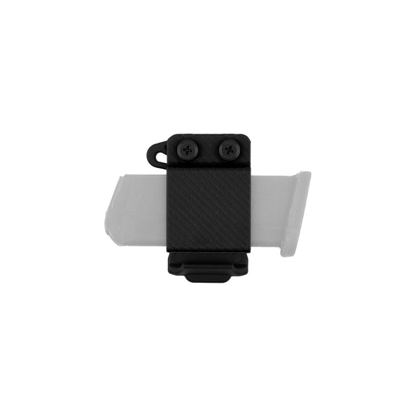 Mag Carrier for Glock 43, Horizontal Carry - Black - front view