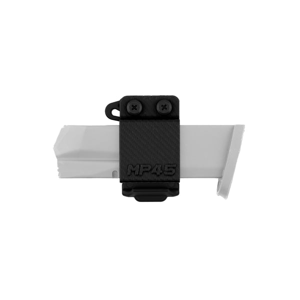 Mag Carrier for Smith & Wesson M&P45, Horizontal Carry - Black - front view