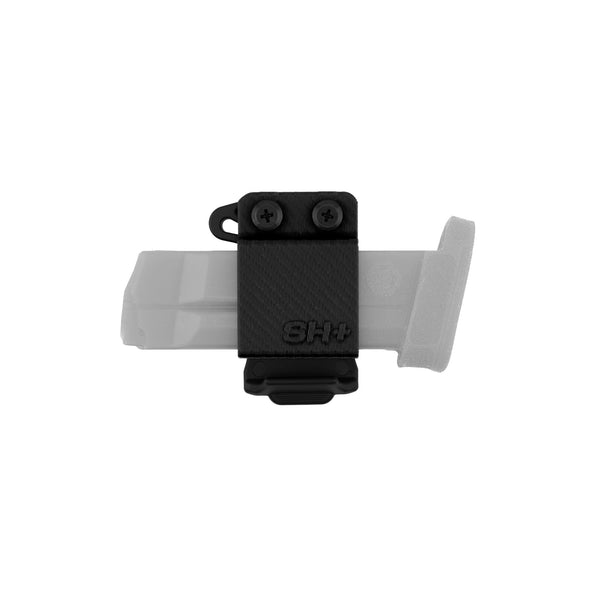 Mag Carrier for Smith & Wesson M&P Shield Plus, Horizontal Carry - Black - front view