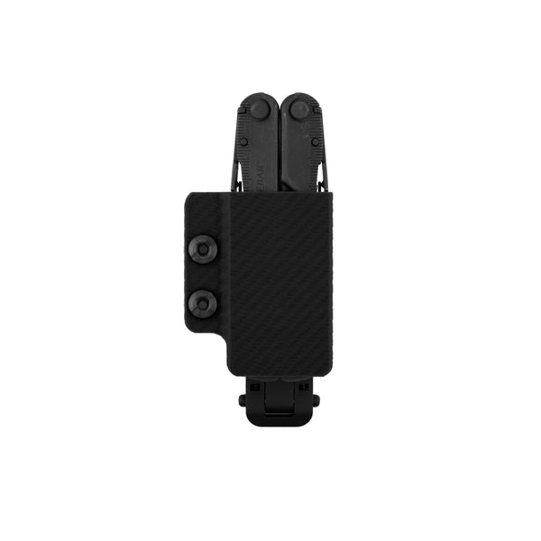 Multitool Holster for Leatherman Rebar - Black - front view