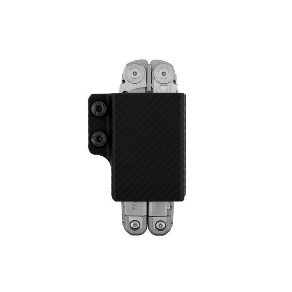 Multitool Holster for Leatherman Surge - Black - front view