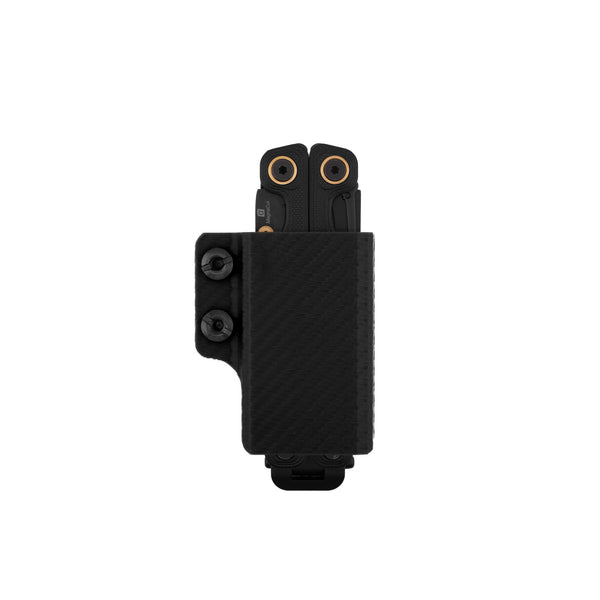 Multitool Holster for Leatherman Wave Alpha - Black - front view