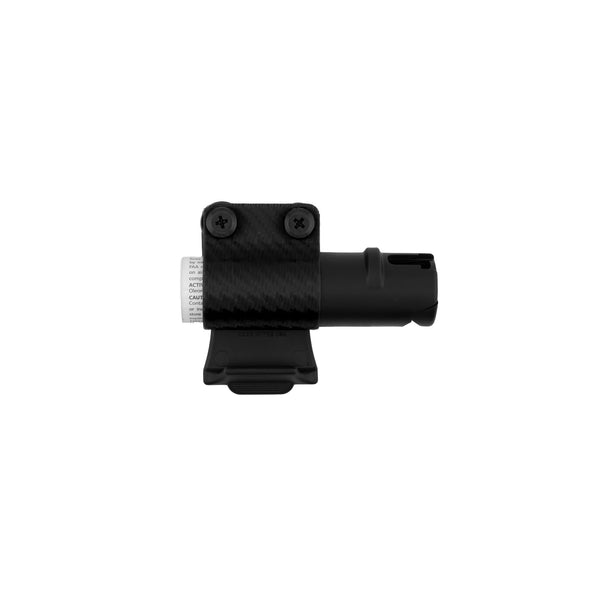 Pepper Spray Holster for POM, Horizontal Carry - Black - front view