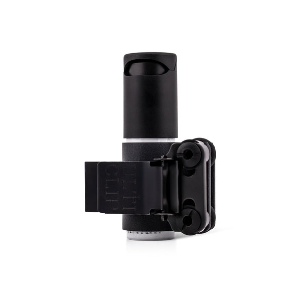 Utility Clip Holster for POM Pepper Spray (Clips to Bags, Straps, Upholstery)