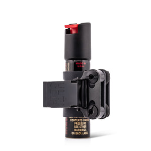 Utility Clip Holster for SABRE Compact Pepper Spray (Clips to Bags, Straps, Upholstery)