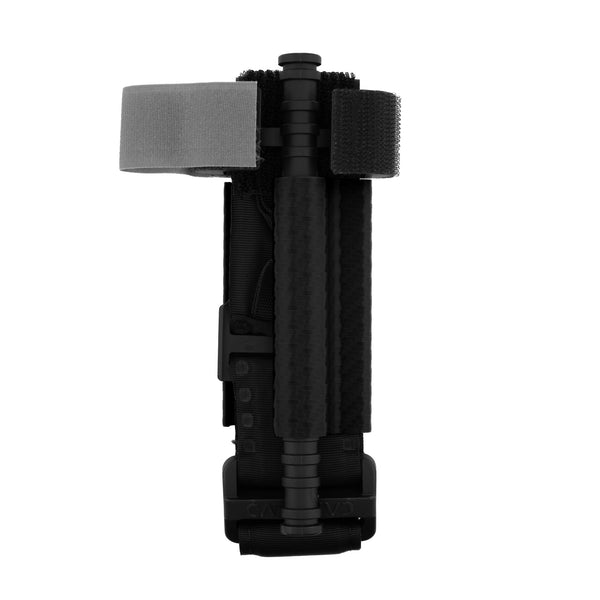 Tourniquet Holder for North American Rescue C-A-T Gen 7 - Black - Belt Lock - front view